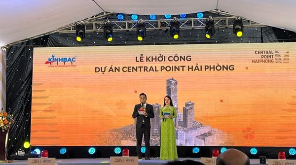 Chung cư Central Point Hải Phòng chính thức khởi công ngày 19/07/2025