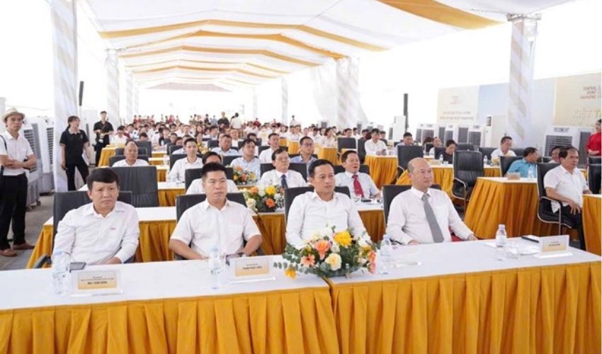 Hình ảnh tại lễ khởi công dự án Central Point Hải Phòng